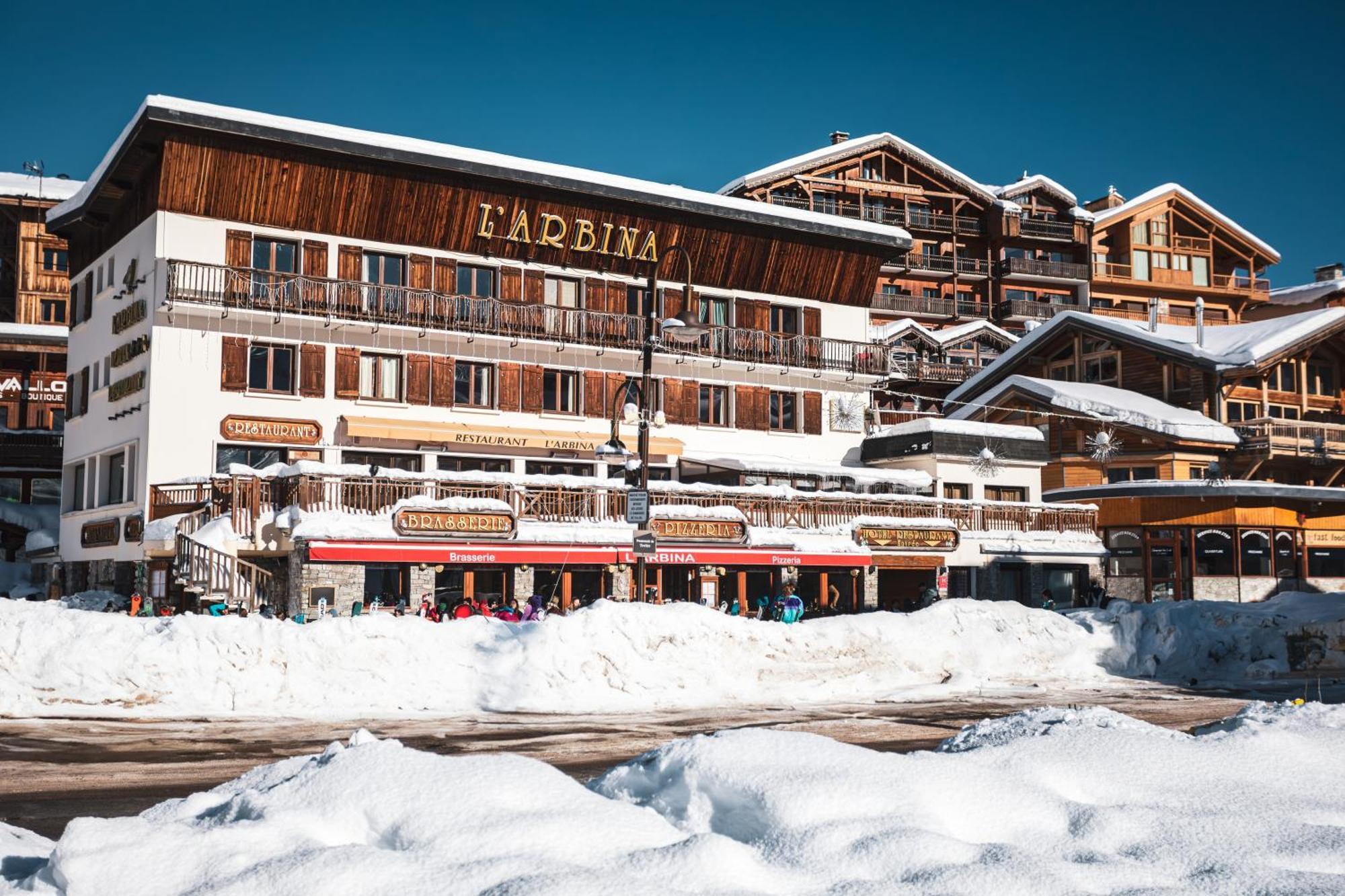 Hotel L'Arbina Tignes Esterno foto