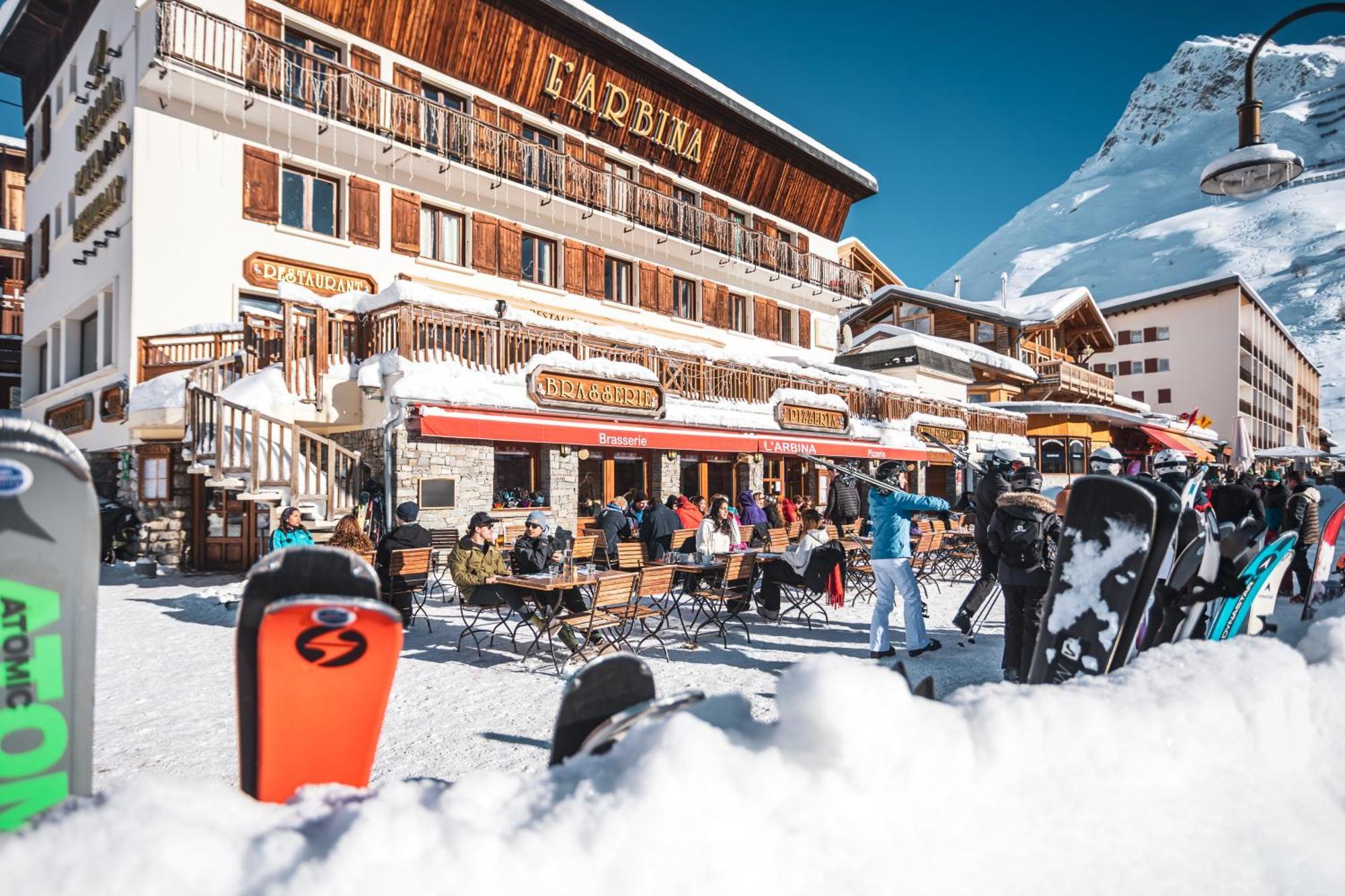 Hotel L'Arbina Tignes Esterno foto