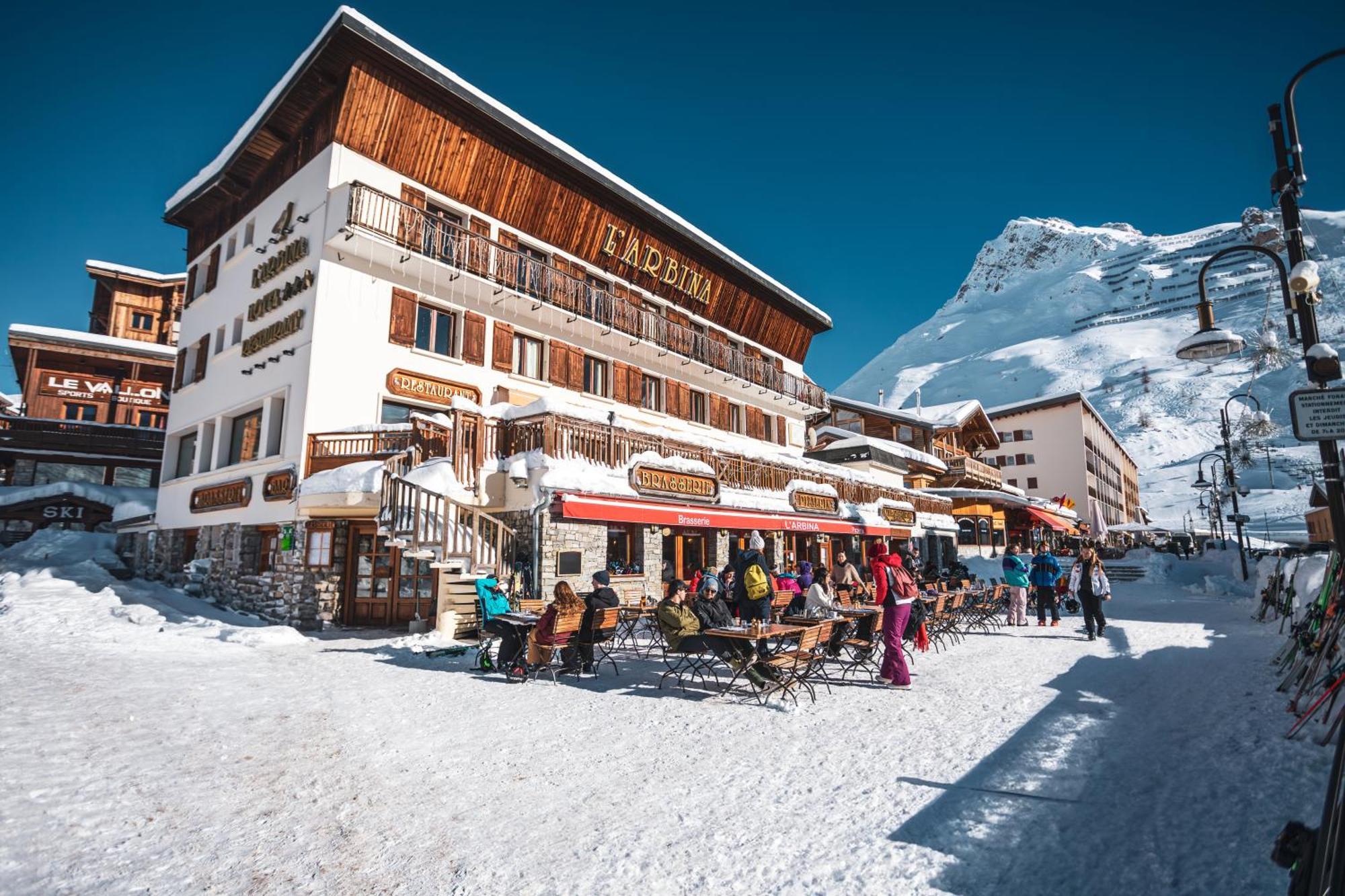Hotel L'Arbina Tignes Esterno foto